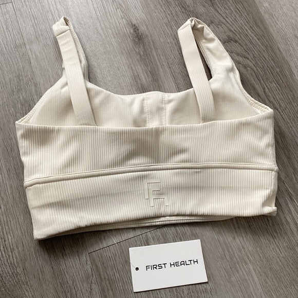 FIRST HEALTH APPAREL RIBBED SPORTS BRA - Picture 4 of 6